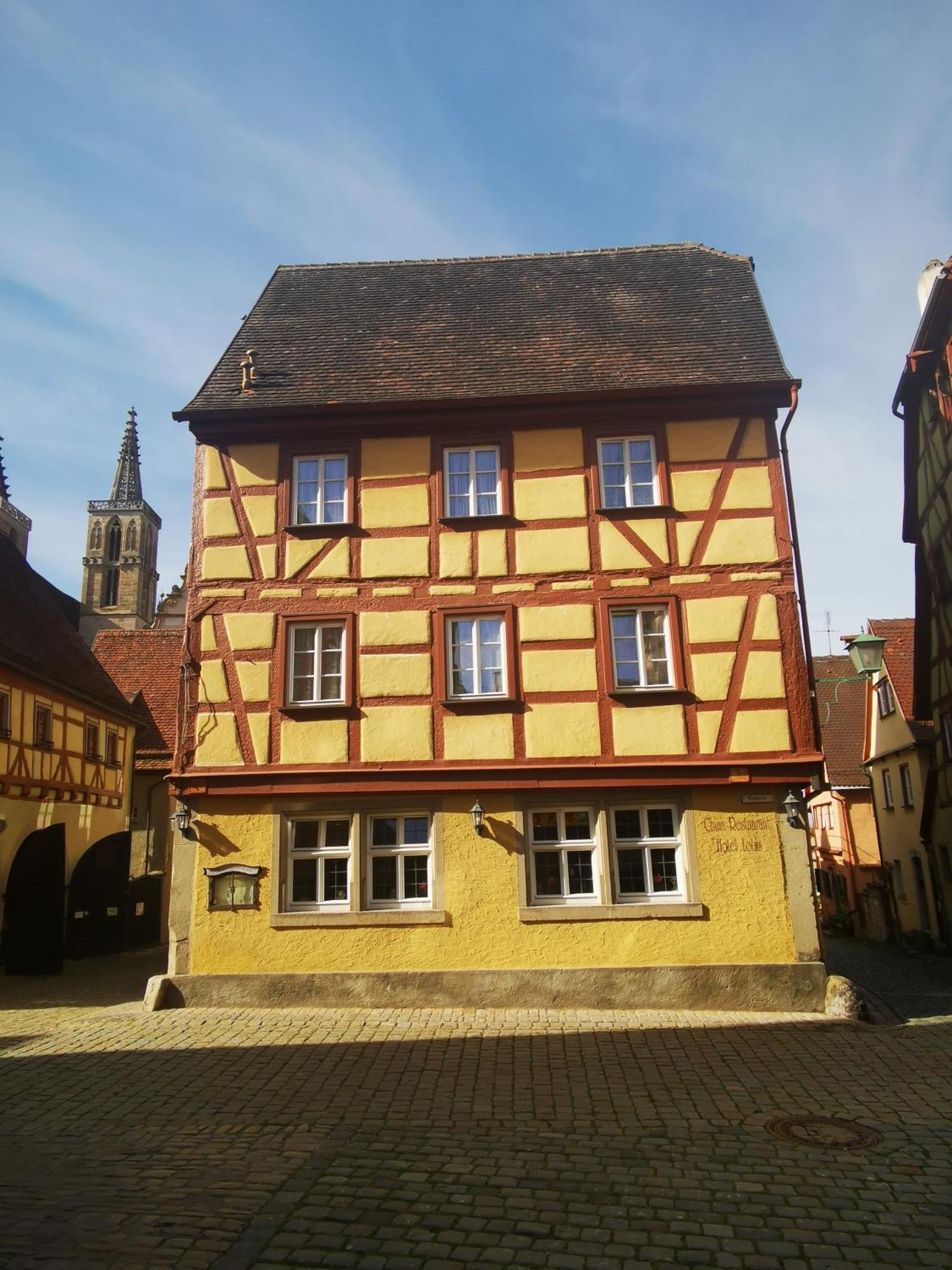 China Restaurant Hotel Lotus Rothenburg ob der Tauber Exterior foto
