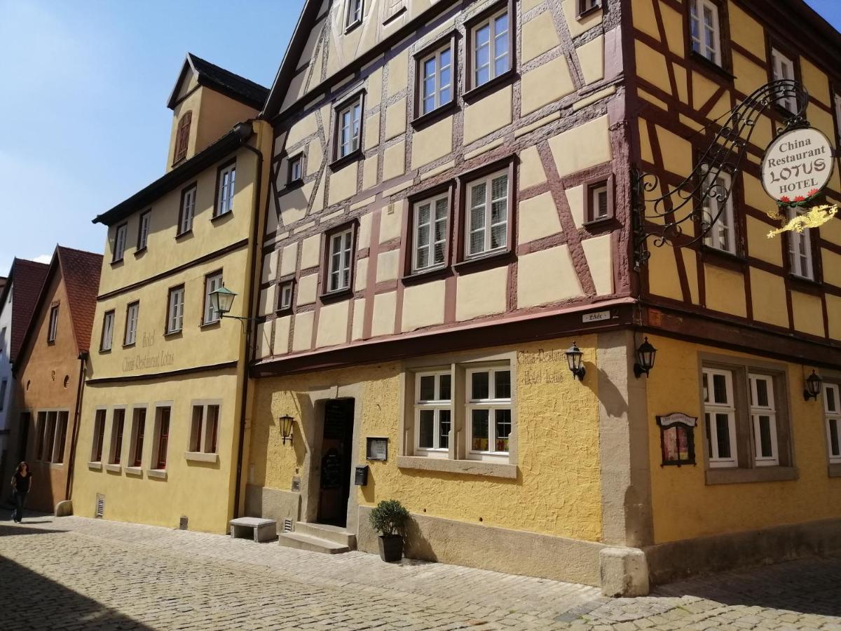 China Restaurant Hotel Lotus Rothenburg ob der Tauber Exterior foto